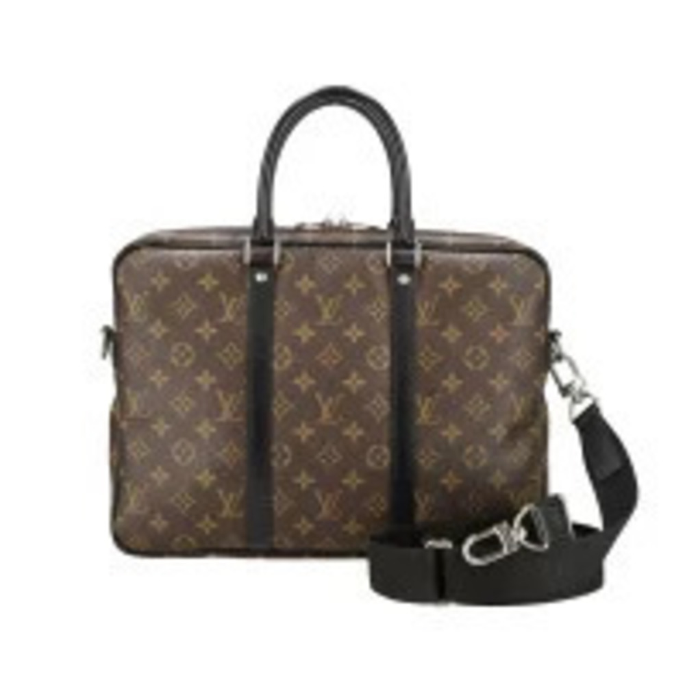 Louis Vuitton Documents Voyage Brown Porte Macassar AB Monogram